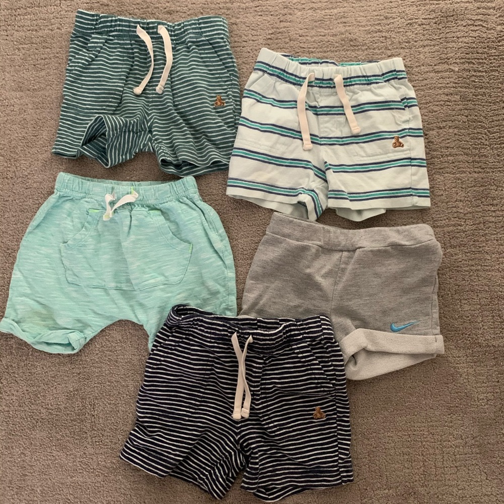 Baby Gap Nike & Cat&Jack soft cotton shorts